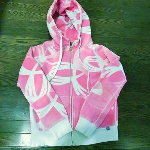 TNA Aritzia hoodie pink